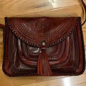 Patricia Nash genuine leather crossbody